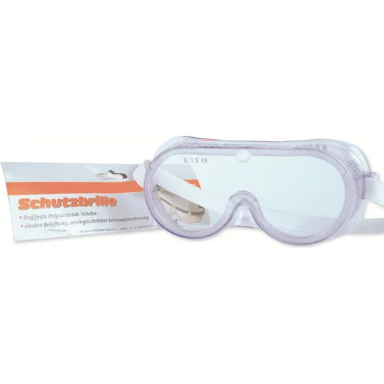 BRÜDER MANNESMANN Schutzbrille mit Gummiband