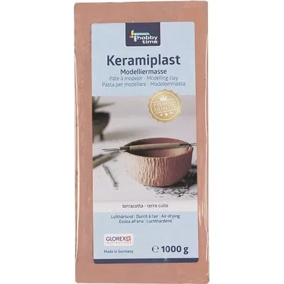 Keramiplast Modelliermasse Terracotta 1kg