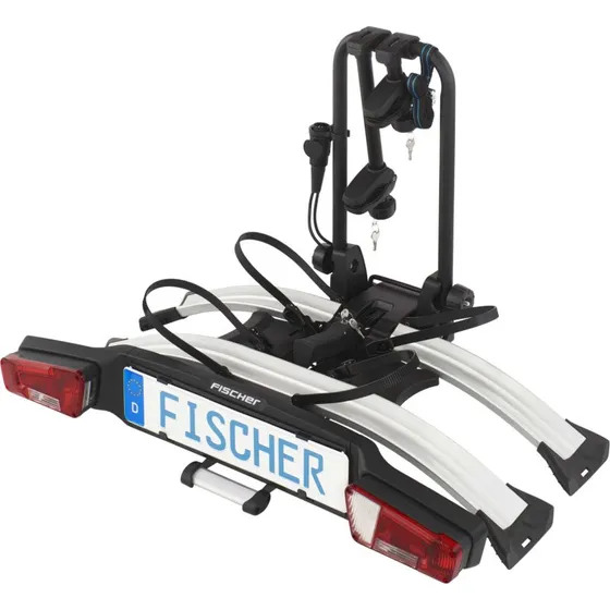Fischer RoadLine Silver Kupplungsfahrradträger für 2 E-Bikes