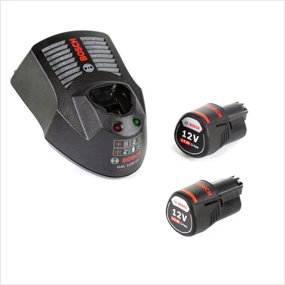 Bosch GBA 12 V 3,0 Ah Akku Starter-Set mit Ladegerät