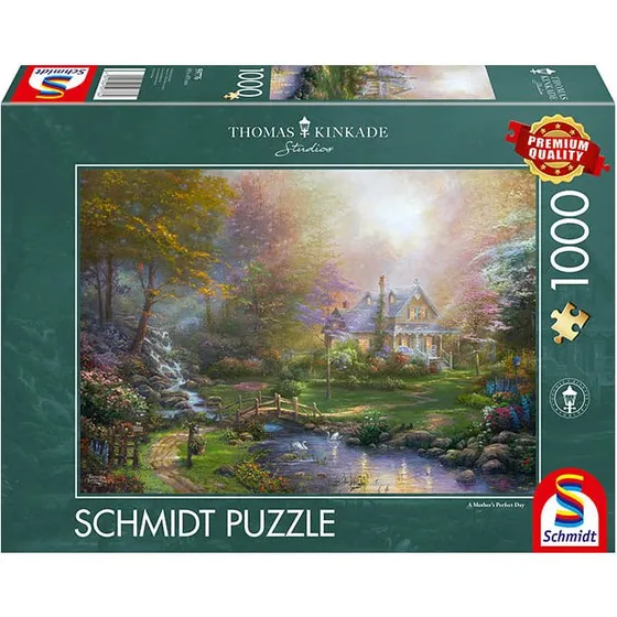 Schmidt Spiele Thomas Kinkade A Mother's Perfect Day 1000 Teile