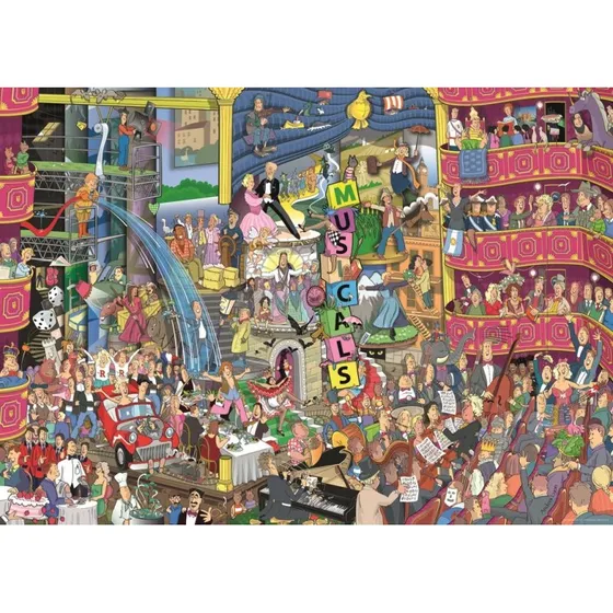 Heye Puzzle Best of Musicals 1000 Teile