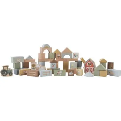 Little Dutch Bausteine Little Farm 50er Pack