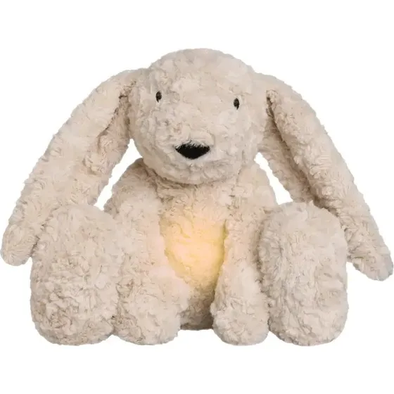Bibi Kuschelkaninchen mit Schlafhilfe, warm linen