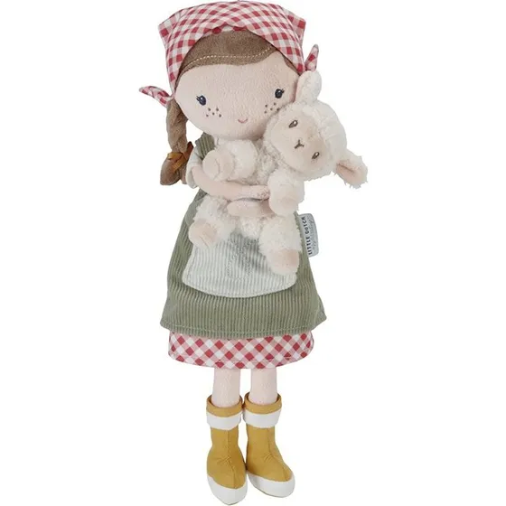 Little Dutch Kuschelpuppe Rosa mit Schaf 35 cm