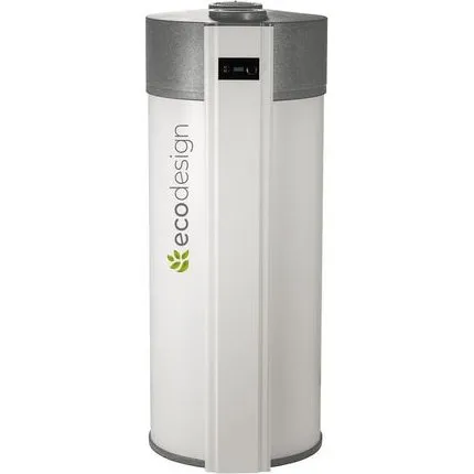 ECO DESIGN ED 300-WT E 296 L Edelstahl Warmwasser-Wärmepumpe