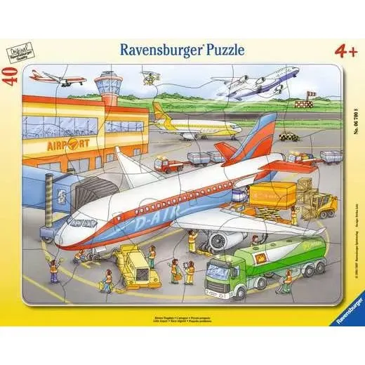 Ravensburger Kleiner Flugplatz - Rahmenpuzzle 40 Teile
