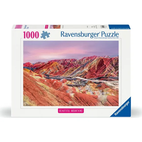 Ravensburger Puzzle Regenbogenberge, China 1000 Teile