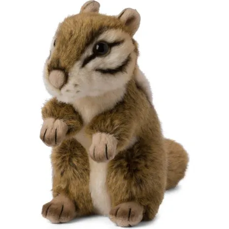WWF Streifenhörnchen Plüsch 15 cm Braun