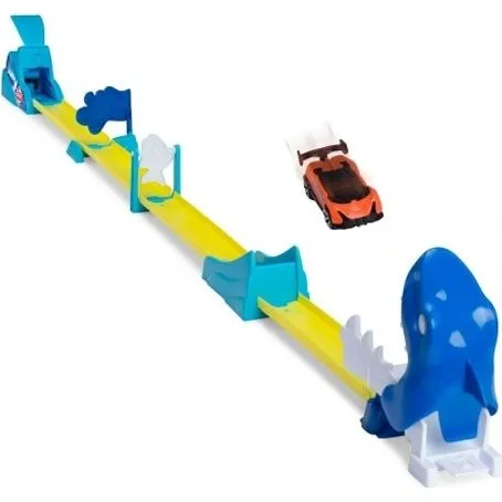 Dickie Auto-Bahn Shark Launcher Track-Set 115 cm