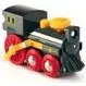 BRIO Westernlok Schwarz mit beweglichen Kolben