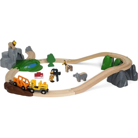 BRIO World Großes Bahn Safari Set