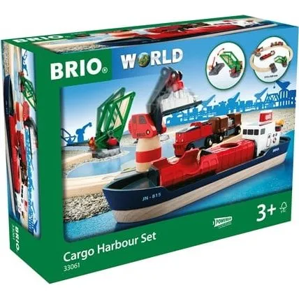 BRIO World Container Hafen Set