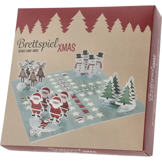 Ludo Weihnachts-Würfelspiel 2-4 Spieler