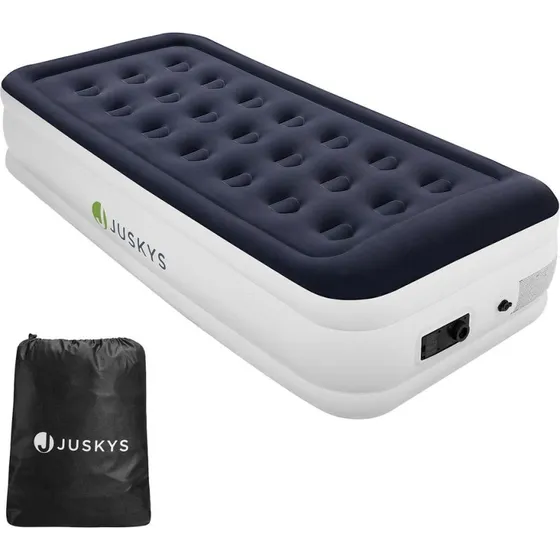 Juskys Sapri L Luftmatratze 2 Personen schwarz selbstaufblasend