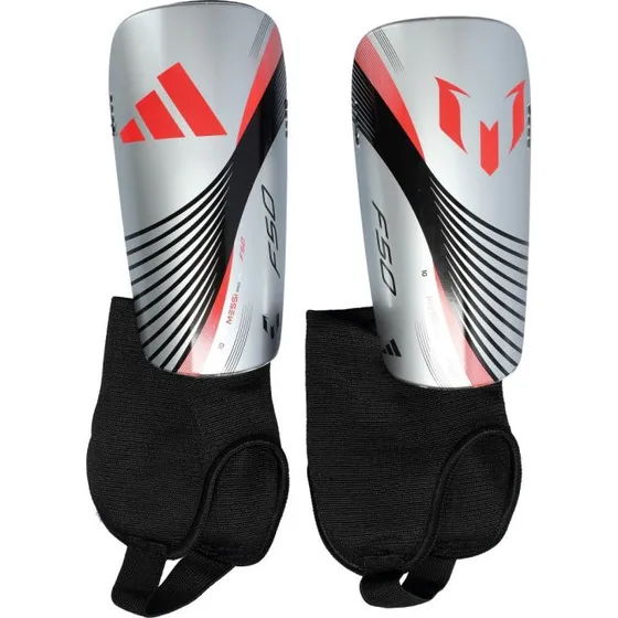 adidas Messi Match Schienbeinschoner Kinder silver metallic