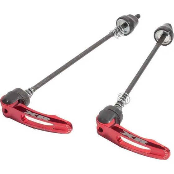 Miche XR Schnellspanner Set Rot (Vorne 115 mm, Hinten 150 mm)