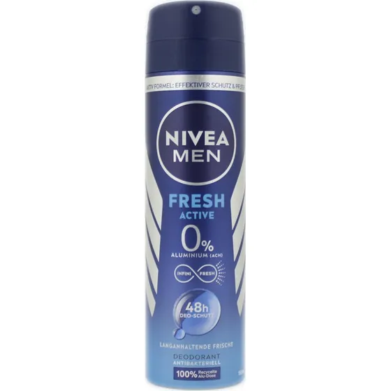 Nivea Men Fresh Active 48h Deo Spray 150ml