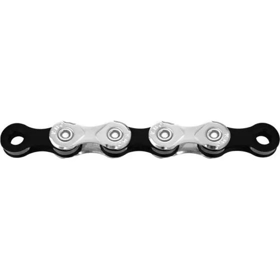 KMC X10 10-fach Kette 122 Glieder Silber/Schwarz
