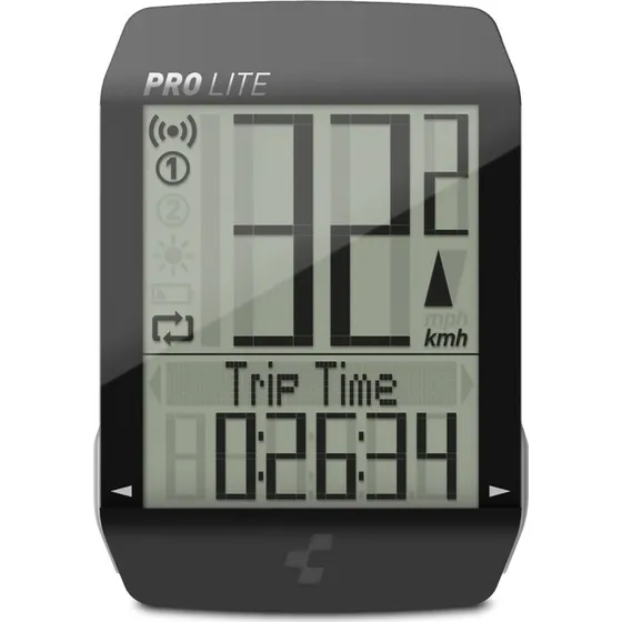 CUBE Fahrradcomputer PRO LITE black'n'silver