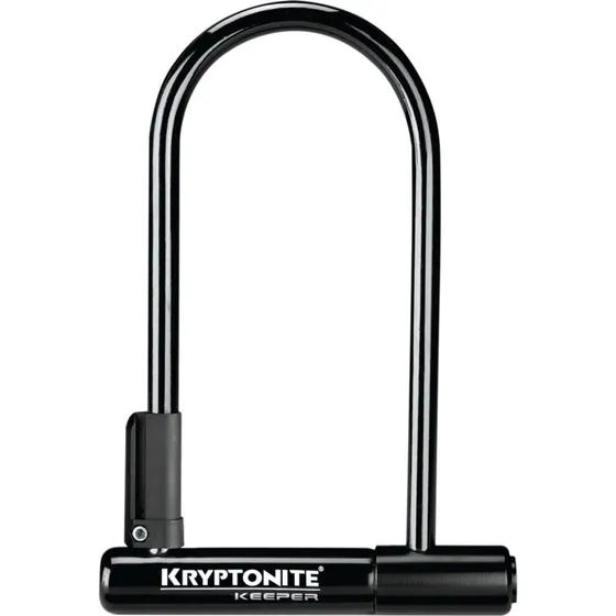 Kryptonite Keeper 12 Std U-Lock mit Halterung Schwarz