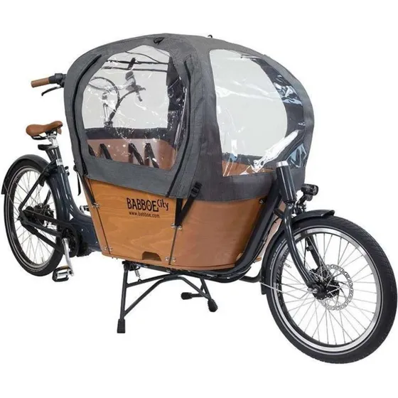 Babboe City Regenverdeck Grau fr City, City-E, City Mountain