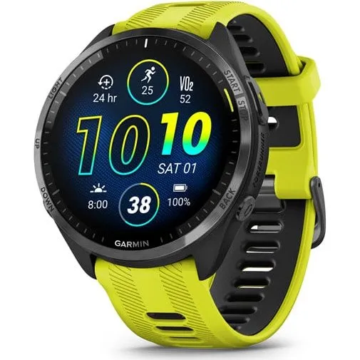 Garmin Forerunner 965 Schwarz/Gelb DLC Titan