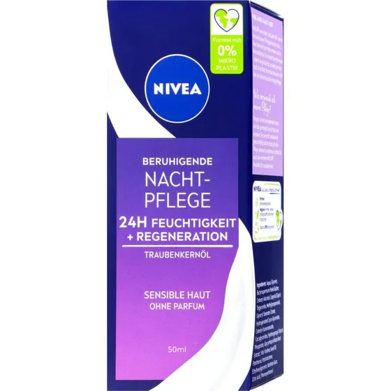 NIVEA Beruhigende Nachtpflege für sensible Haut 50 ml