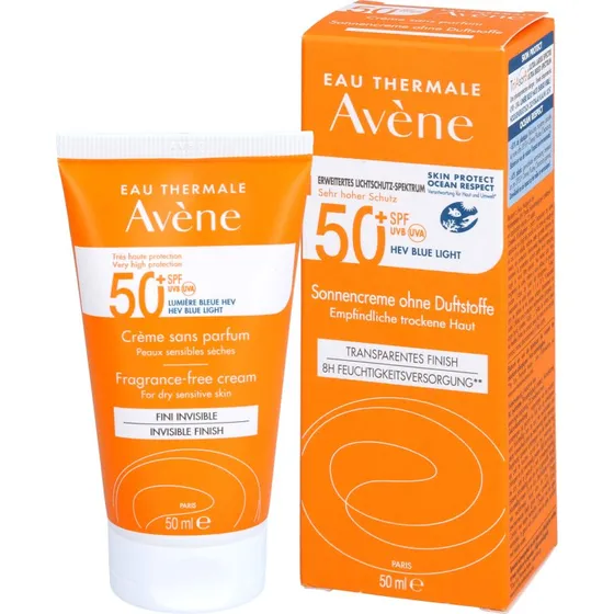 Avène Sonnencreme SPF 50+ ohne Duftstoffe