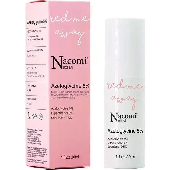 Nacomi Next Level Azeloglycin 5% Red Me Away Serum 30ml