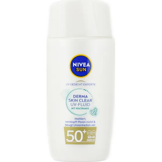 Nivea Sun UV Gesicht Experte Derma Skin Clear LSF50+ 40ml