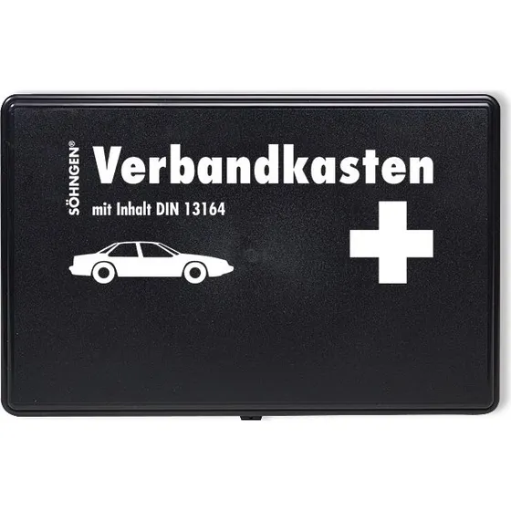 SÖHNGEN® Verbandkasten Kfz DIN 13164 schwarz