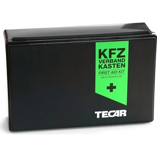 Safetec Verbandkasten DIN 13164, schwarz/grün