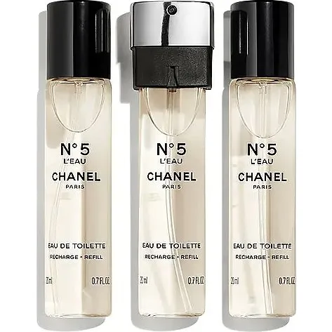 CHANEL N°5 L'EAU Eau de Toilette Twist & Spray 3x20ml
