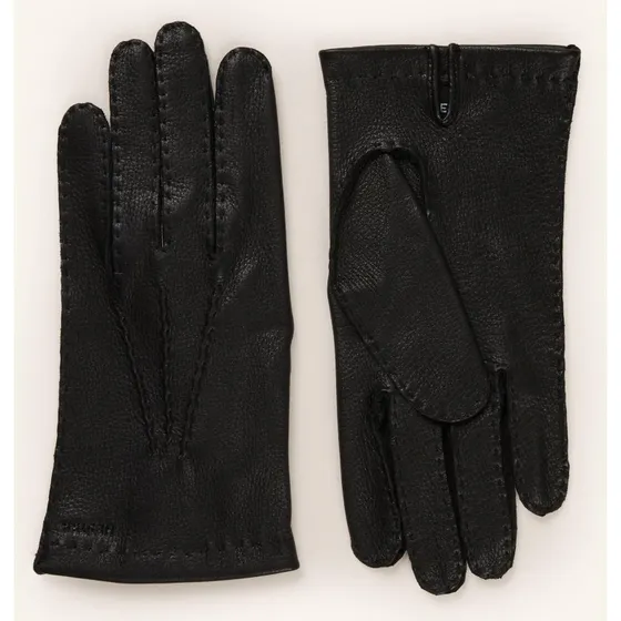 Hestra Henry Unlined Deerskin Handschuh schwarz