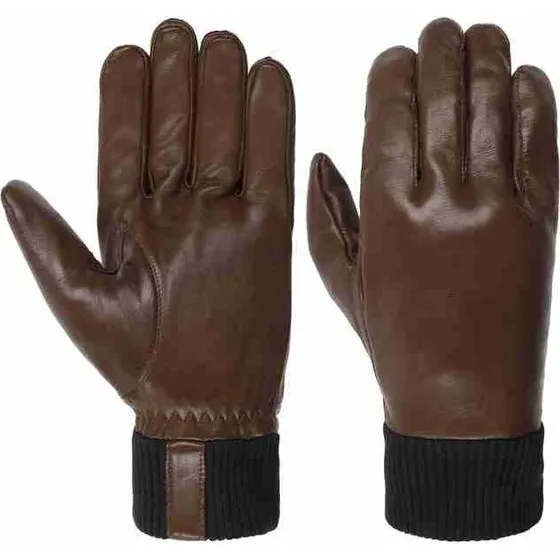 Hestra Fredrik Lederhandschuhe, 100% Lammleder, Fleece-Futter