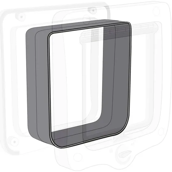 TRIXIE Tunnelelement für Freilauftür #44232, grau