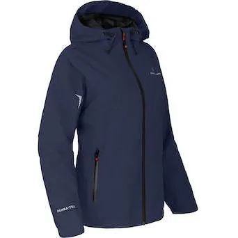 Bergson HELLI Damen Regenjacke Peacoat Blau 12000 mm