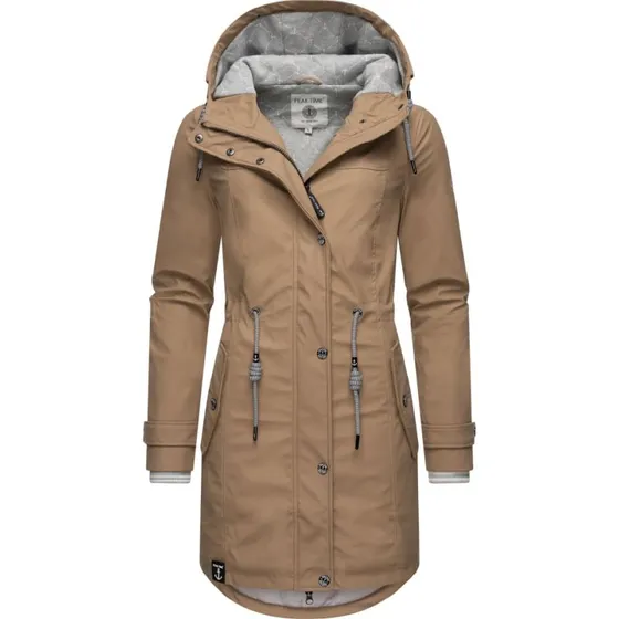 PEAK TIME Regenjacke L60042 Beige22 XS