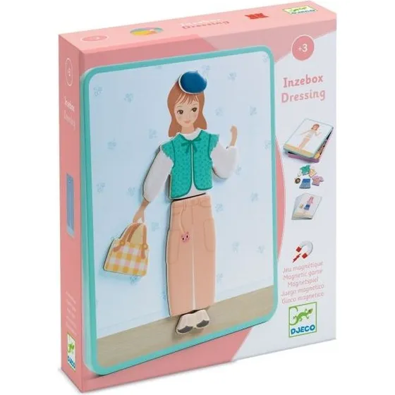 Djeco Magnetspiel Dressing – Anziehspaß für Kinder 3-8 Jahre
