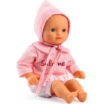 Djeco Pomea Babypuppe Rose 32 cm