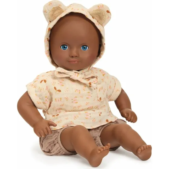 Djeco Pomea Puppe Issoria 32 cm, blau, ab 18 Monaten