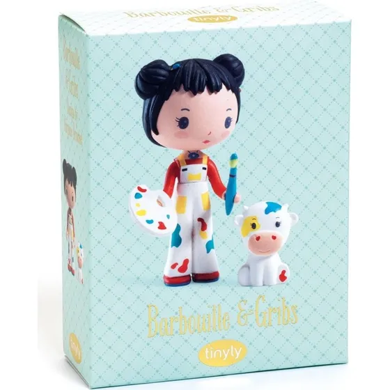 Djeco Tinyly Barbouille & Gribs Puppe