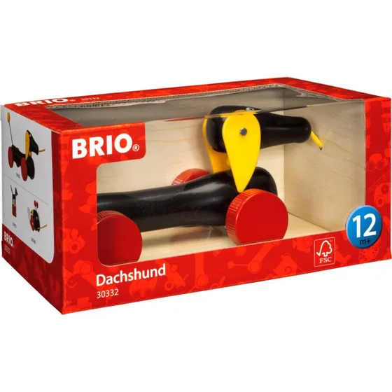 BRIO Dackel Holzspielzeug ab 12 Monaten