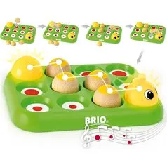 BRIO Musikalische Raupe – 10 Melodien für Kinder ab 2 Jahren