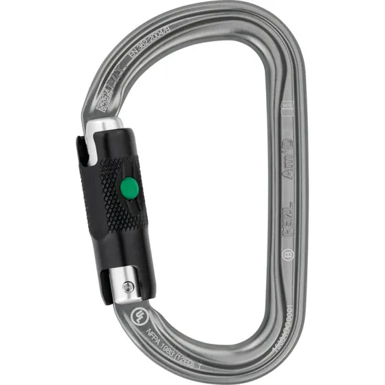 Petzl Am'D Ball-Lock Karabiner Gold