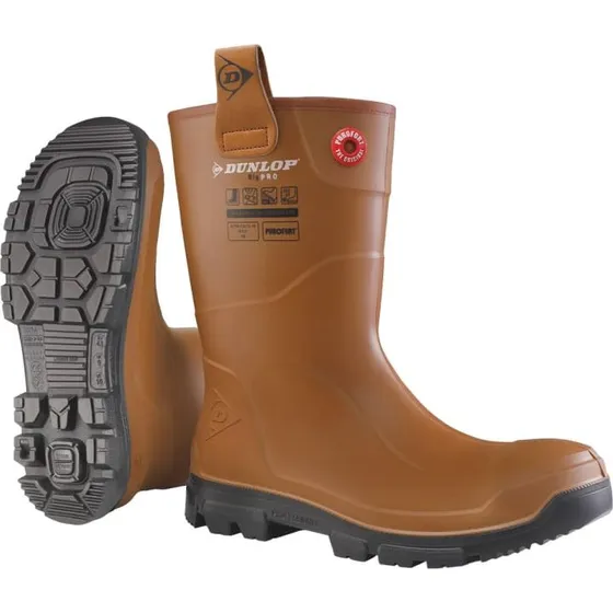 Dunlop Purofort RigPRO S5 Sicherheitsstiefel braun