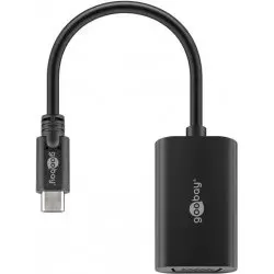 Goobay USB-C auf VGA Adapter 0,2 m schwarz