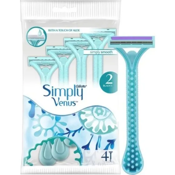 Gillette Venus Simply 4er-Pack Einwegrasierer