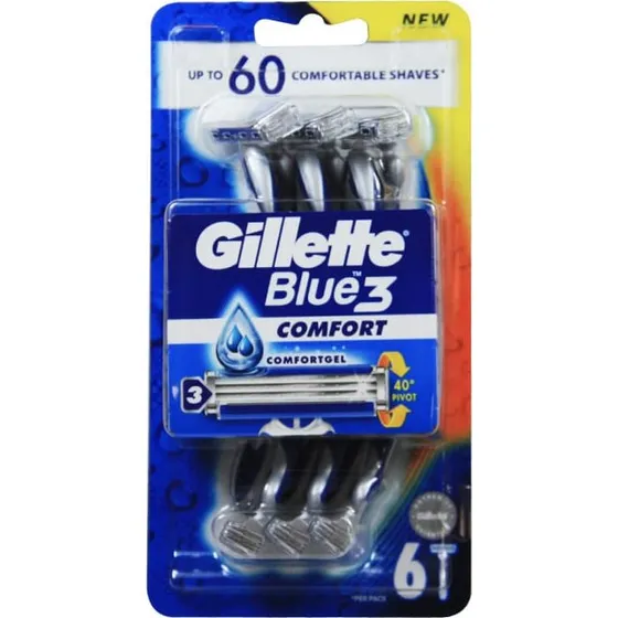 Gillette Blue 3 Comfort Einwegrasierer 3 Stück